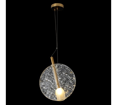 Светильник подвесной Crystal Lux FROZEN SP1 BRASS Светильник подвесной Crystal Lux FROZEN SP1 BRASS