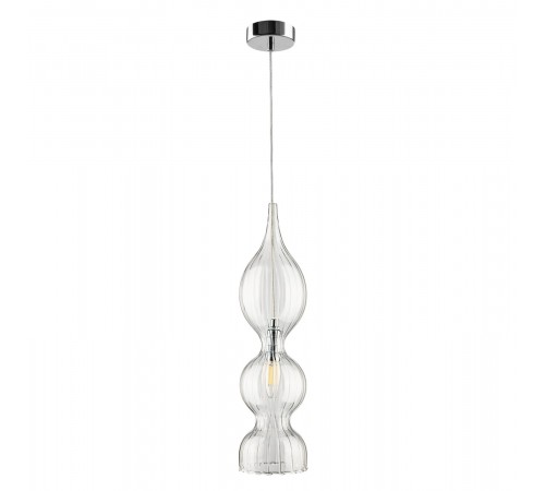 Светильник подвесной Crystal Lux IRIS SP1 B TRANSPARENT Светильник подвесной Crystal Lux IRIS SP1 B TRANSPARENT