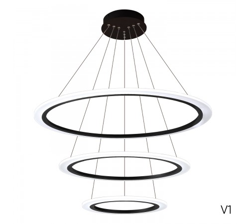Люстра Crystal Lux MANZANA SP67W LED BLACK Люстра Crystal Lux MANZANA SP67W LED BLACK