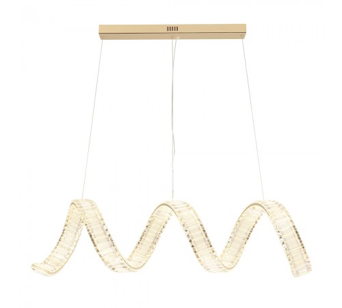 Люстра Crystal Lux MUSIKA SP100W LED L1200 GOLD Люстра Crystal Lux MUSIKA SP100W LED L1200 GOLD