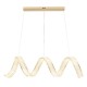 Люстра Crystal Lux MUSIKA SP100W LED L1200 GOLD
