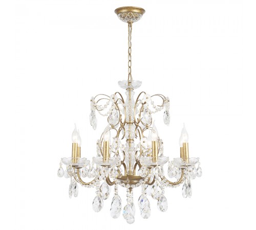 Люстра Crystal Lux ODELIS SP8 GOLD Люстра Crystal Lux ODELIS SP8 GOLD