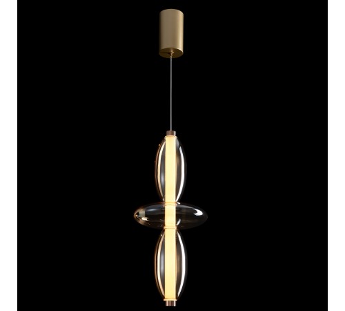 Светильник подвесной Crystal Lux QUASAR SP14W LED AMBER Светильник подвесной Crystal Lux QUASAR SP14W LED AMBER