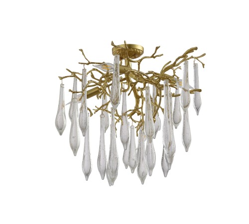 Люстра Crystal Lux REINA PL5 D600 GOLD PEARL Люстра Crystal Lux REINA PL5 D600 GOLD PEARL