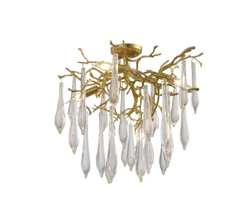 Люстра Crystal Lux REINA PL5 D600 GOLD PEARL Люстра Crystal Lux REINA PL5 D600 GOLD PEARL