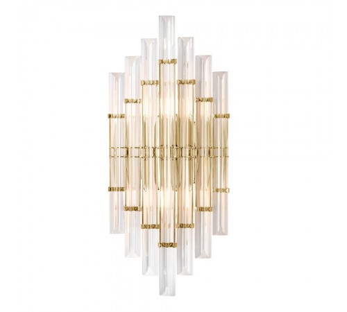 Бра Crystal Lux SARAGOSA AP2 BRASS/TRANSPARENTE Бра Crystal Lux SARAGOSA AP2 BRASS/TRANSPARENTE