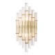 Бра Crystal Lux SARAGOSA AP2 BRASS/TRANSPARENTE