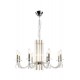 Люстра Crystal Lux AURELIO SP8 GOLD+CHROME/TRANSPARENT