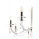 Люстра Crystal Lux AURELIO SP8 GOLD+CHROME/TRANSPARENT