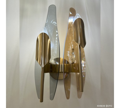 Бра Crystal Lux CASA AP2 BRASS Бра Crystal Lux CASA AP2 BRASS