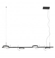 Светильник подвесной Crystal Lux CLT 027C4 L1000 BL