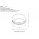 Декоративное кольцо внутреннее Crystal Lux CLT RING 013 BL
