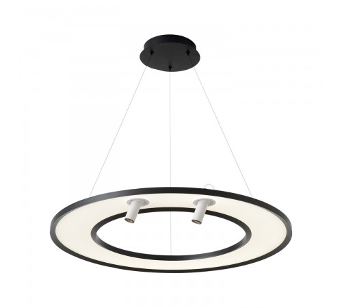 Светильник подвесной Crystal Lux CONTOUR SP50W LED BLACK Светильник подвесной Crystal Lux CONTOUR SP50W LED BLACK