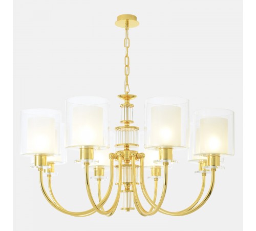 Люстра Crystal Lux ELENA SP8 GOLD Люстра Crystal Lux ELENA SP8 GOLD