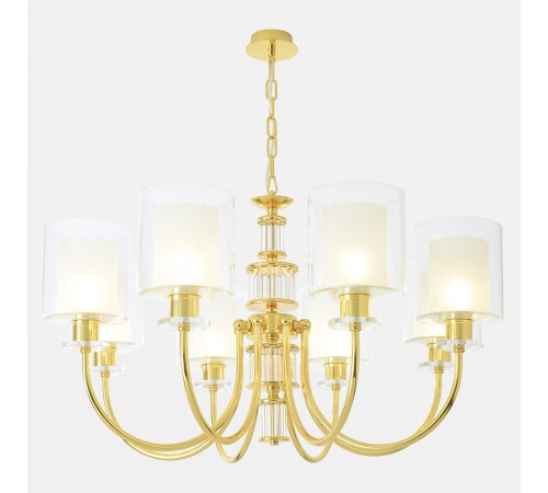 Люстра Crystal Lux ELENA SP8 GOLD Люстра Crystal Lux ELENA SP8 GOLD