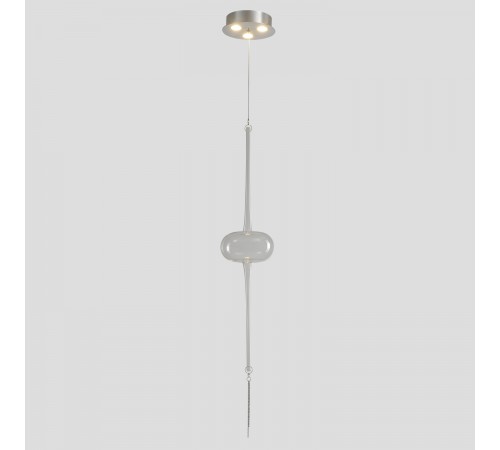 Светильник подвесной Crystal Lux GLASS SP3W LED CHROME Светильник подвесной Crystal Lux GLASS SP3W LED CHROME