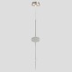 Светильник подвесной Crystal Lux GLASS SP3W LED CHROME