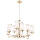 Люстра Crystal Lux GLORIA SP9 BRASS