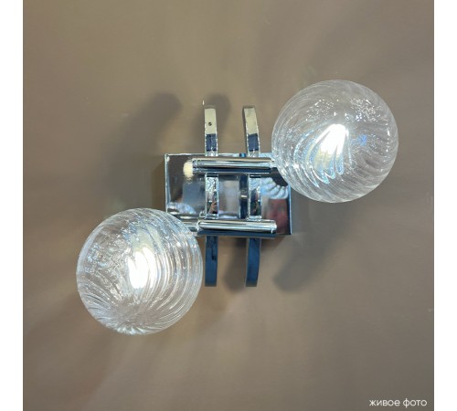 Бра Crystal Lux LUXURY AP2 CHROME Бра Crystal Lux LUXURY AP2 CHROME