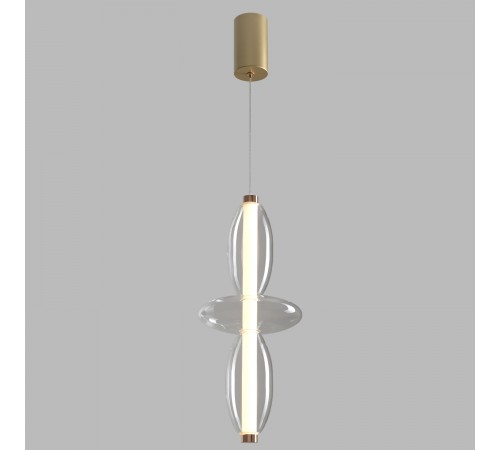 Светильник подвесной Crystal Lux QUASAR SP14W LED TRANSPARENT Светильник подвесной Crystal Lux QUASAR SP14W LED TRANSPARENT