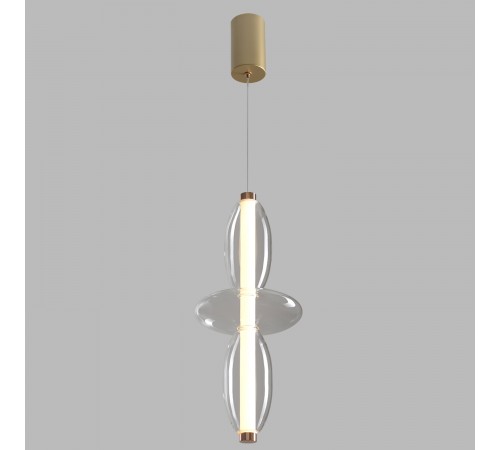 Светильник подвесной Crystal Lux QUASAR SP14W LED TRANSPARENT Светильник подвесной Crystal Lux QUASAR SP14W LED TRANSPARENT