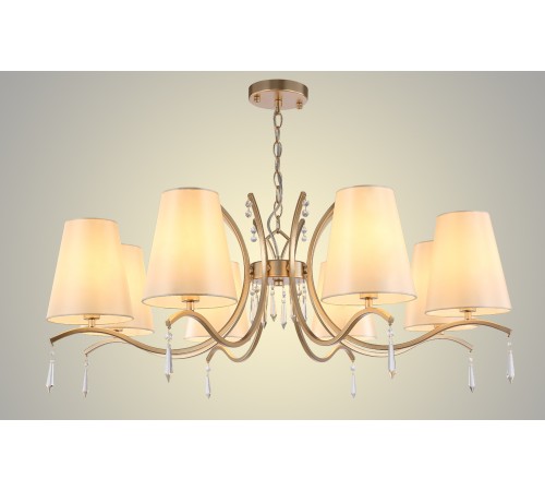 Люстра Crystal Lux RENATA SP8 GOLD Люстра Crystal Lux RENATA SP8 GOLD