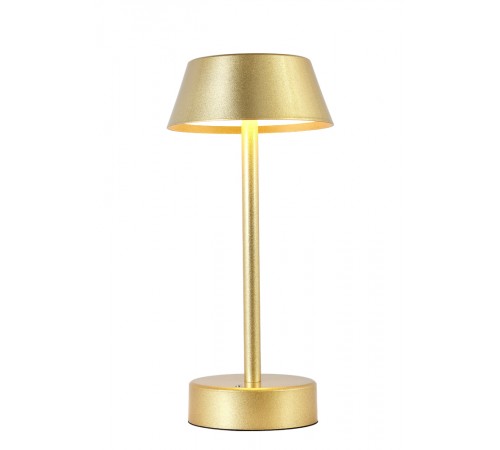 Аккумуляторная настольная лампа Crystal Lux SANTA LG1 GOLD Аккумуляторная настольная лампа Crystal Lux SANTA LG1 GOLD