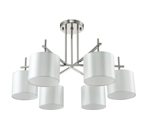 Люстра Crystal Lux SERGIO PL6 NICKEL Люстра Crystal Lux SERGIO PL6 NICKEL