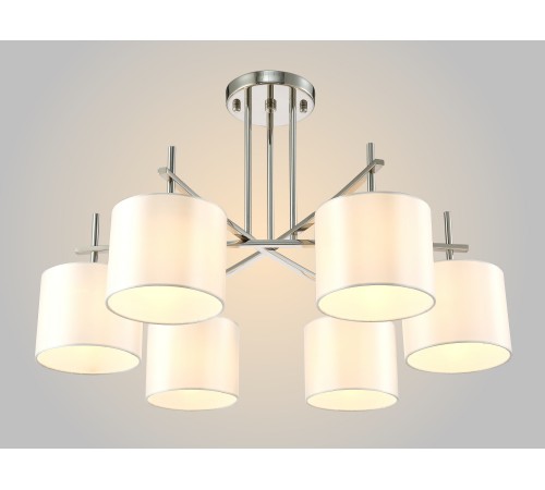 Люстра Crystal Lux SERGIO PL6 NICKEL Люстра Crystal Lux SERGIO PL6 NICKEL