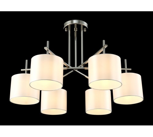 Люстра Crystal Lux SERGIO PL6 NICKEL Люстра Crystal Lux SERGIO PL6 NICKEL