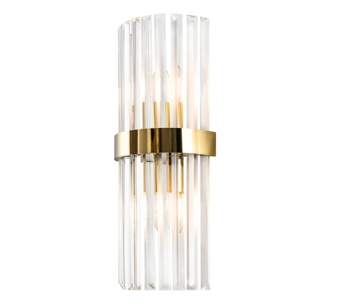 Бра Crystal Lux SORPRESA AP2 BRASS/TRANSPARENTE Бра Crystal Lux SORPRESA AP2 BRASS/TRANSPARENTE