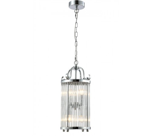 Светильник подвесной Crystal Lux TADEO SP4 D200 CHROME/TRANSPARENTE Светильник подвесной Crystal Lux TADEO SP4 D200 CHROME/TRANSPARENTE