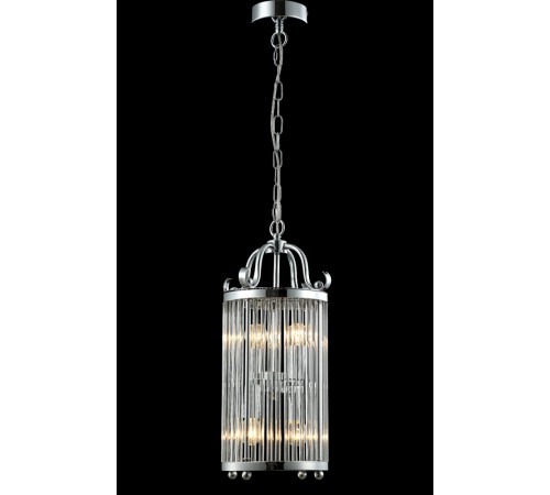 Светильник подвесной Crystal Lux TADEO SP4 D200 CHROME/TRANSPARENTE Светильник подвесной Crystal Lux TADEO SP4 D200 CHROME/TRANSPARENTE