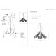 Люстра Crystal Lux TENERIFE SP9 SILVER