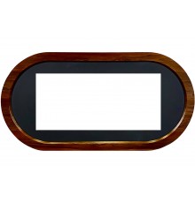 Каминокомплект Ellipse 42 - Орех ноче с очагом Vision 42 LED