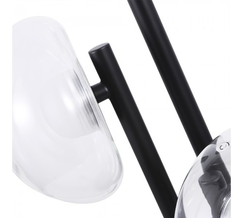 Настольная лампа Crystal Lux BOSQUE LG3 BLACK/TRANSPARENT Настольная лампа Crystal Lux BOSQUE LG3 BLACK/TRANSPARENT
