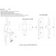 Бра Crystal Lux CARTA AP6W LED WHITE/CHROME