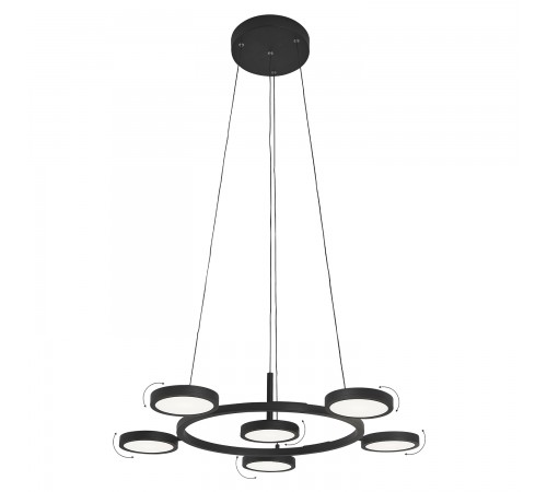 Светильник подвесной Crystal Lux CLT 027C6 D700 BL Светильник подвесной Crystal Lux CLT 027C6 D700 BL