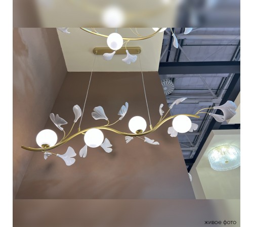 Светильник подвесной Crystal Lux COLIBRI SP4 GOLD Светильник подвесной Crystal Lux COLIBRI SP4 GOLD