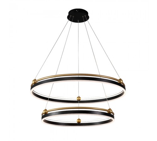 Люстра Crystal Lux FERNANDO SP123W LED BLACK/GOLD Люстра Crystal Lux FERNANDO SP123W LED BLACK/GOLD