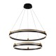 Люстра Crystal Lux FERNANDO SP123W LED BLACK/GOLD