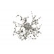 Бра Crystal Lux GARDEN AP-PL3 D400 CHROME