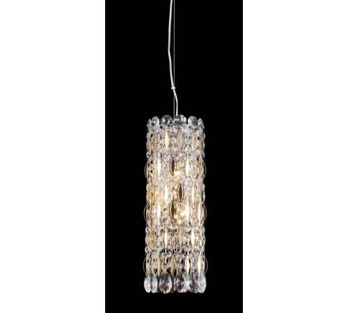 Светильник подвесной Crystal Lux LIRICA SP3 CHROME/GOLD-TRANSPARENT Светильник подвесной Crystal Lux LIRICA SP3 CHROME/GOLD-TRANSPARENT
