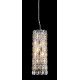 Светильник подвесной Crystal Lux LIRICA SP3 CHROME/GOLD-TRANSPARENT