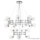 Люстра Crystal Lux LUXURY SP16+8 CHROME