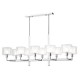 Люстры Crystal Lux MAESTRO SP-PL10 L1100 CHROME