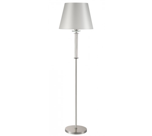 Торшер Crystal Lux NICOLAS PT1 NICKEL/WHITE Торшер Crystal Lux NICOLAS PT1 NICKEL/WHITE
