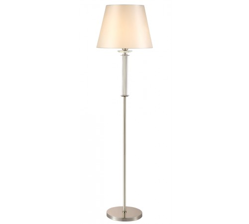 Торшер Crystal Lux NICOLAS PT1 NICKEL/WHITE Торшер Crystal Lux NICOLAS PT1 NICKEL/WHITE