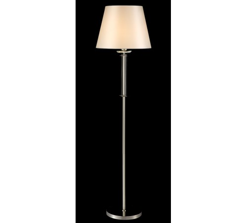 Торшер Crystal Lux NICOLAS PT1 NICKEL/WHITE Торшер Crystal Lux NICOLAS PT1 NICKEL/WHITE