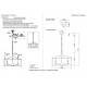 Люстра Crystal Lux TADEO SP6 D600 CHROME/TRANSPARENTE